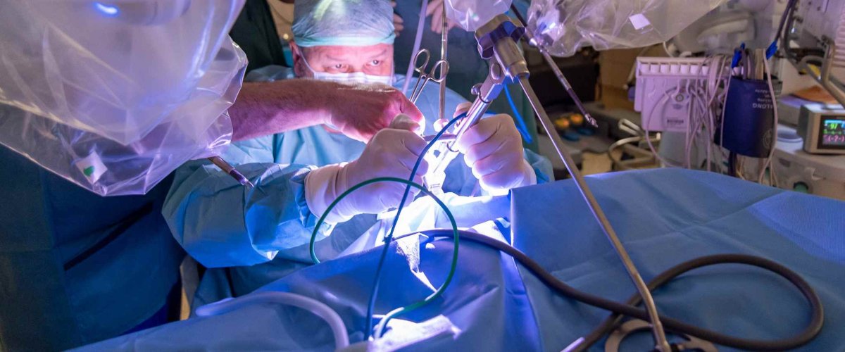 Robotické operace na ORL klinice
